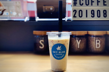 コーヒーゼリーにバニラミルク販売開始します！