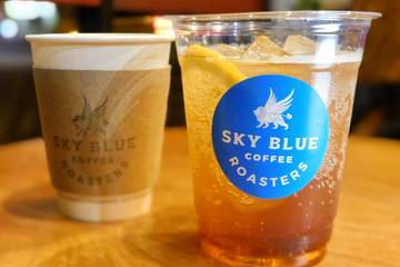 ゲイシャコーヒーを使ったアレンジドリンクのご紹介です